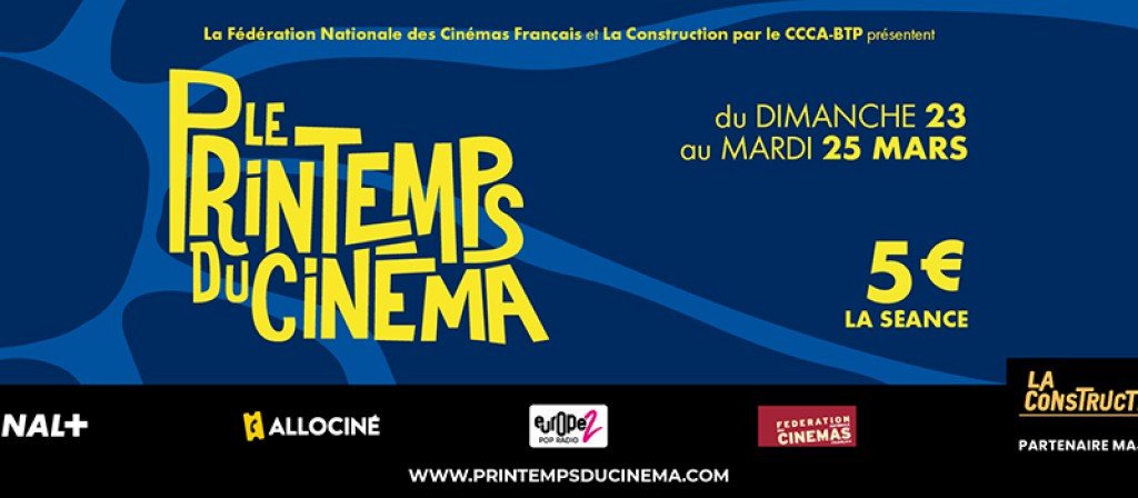 actualité Printemps du cinéma 2025